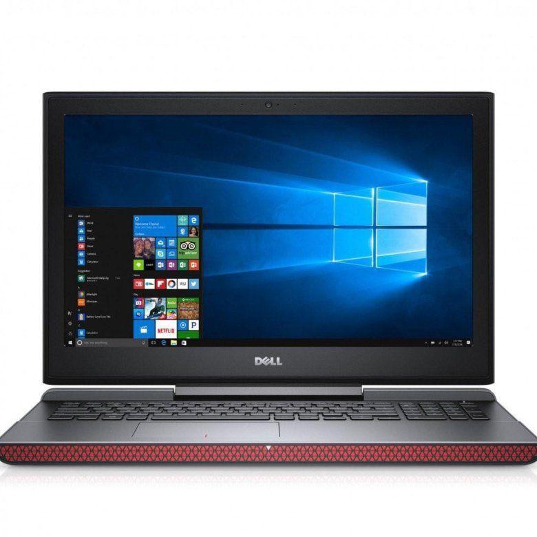 Dell Dell Inspiron 7567 Игровой ноутбук 15.6", Intel Core i5-7300HQ, RAM 8 ГБ, SSD, HDD 256 ГБ, NVIDIA GeForce GTX 1050 (4 Гб), Windows Pro, черный, Русская раскладка