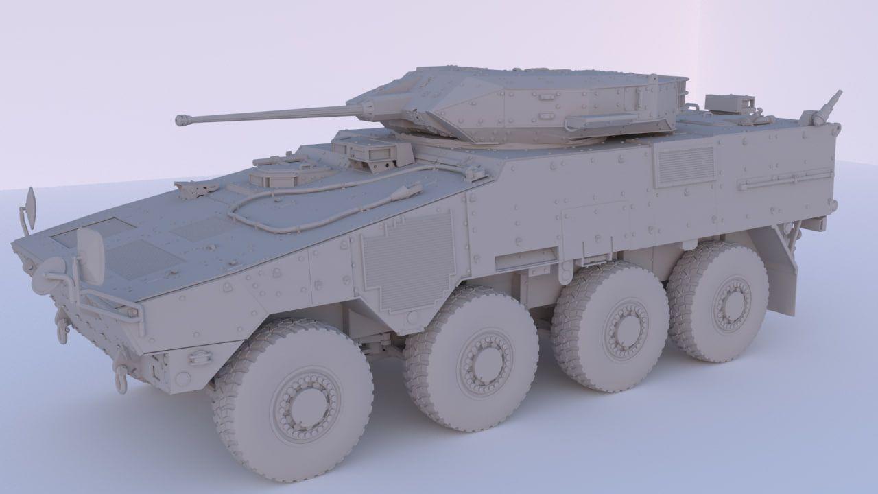 ICV Prototype Japan Сборная модель в масштабе 1:72