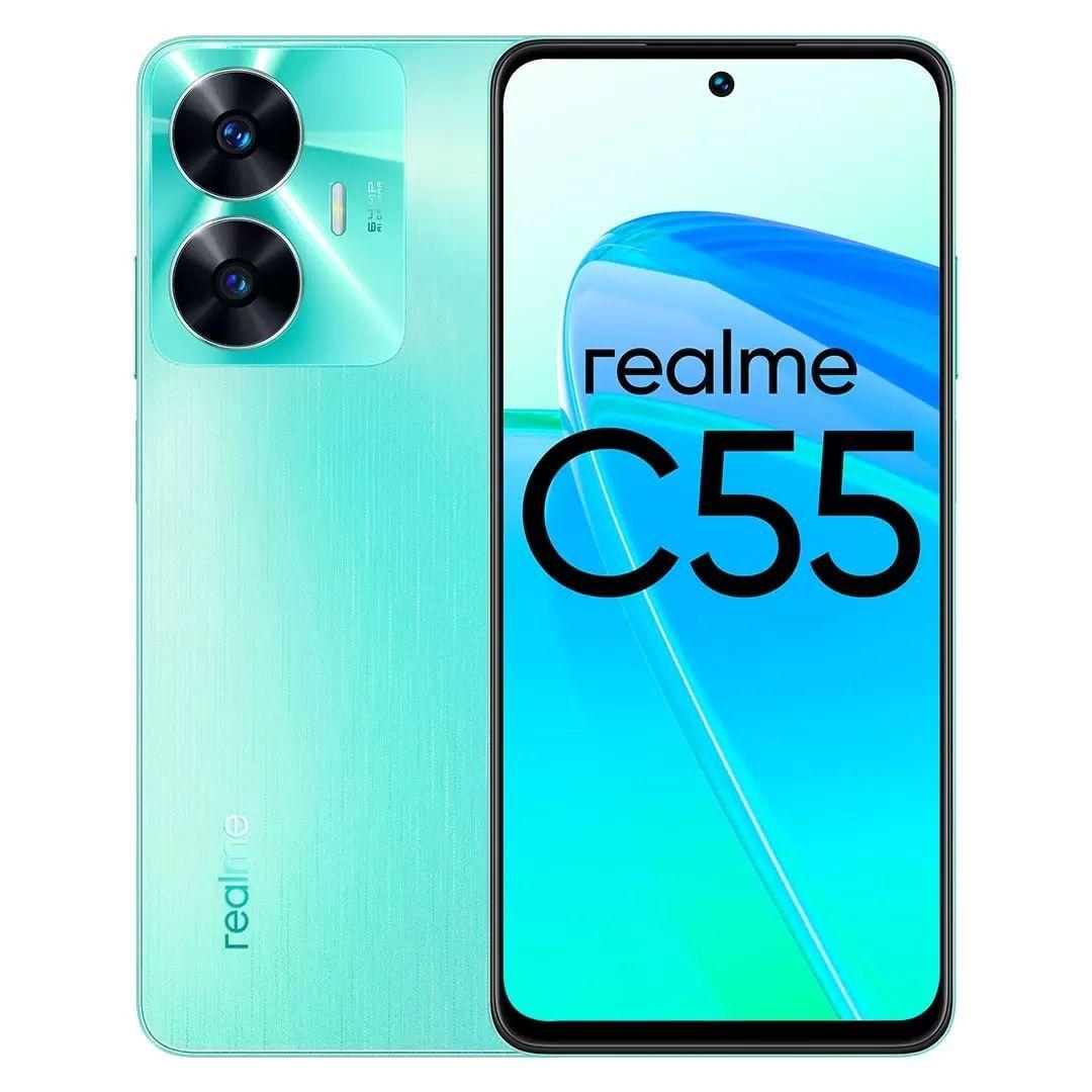 realme Смартфон C55 Global 8/256 ГБ, зеленый