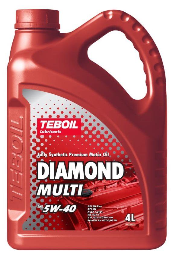 TEBOIL teboil diamond multi 5W-40 Масло моторное, Синтетическое, 4 л