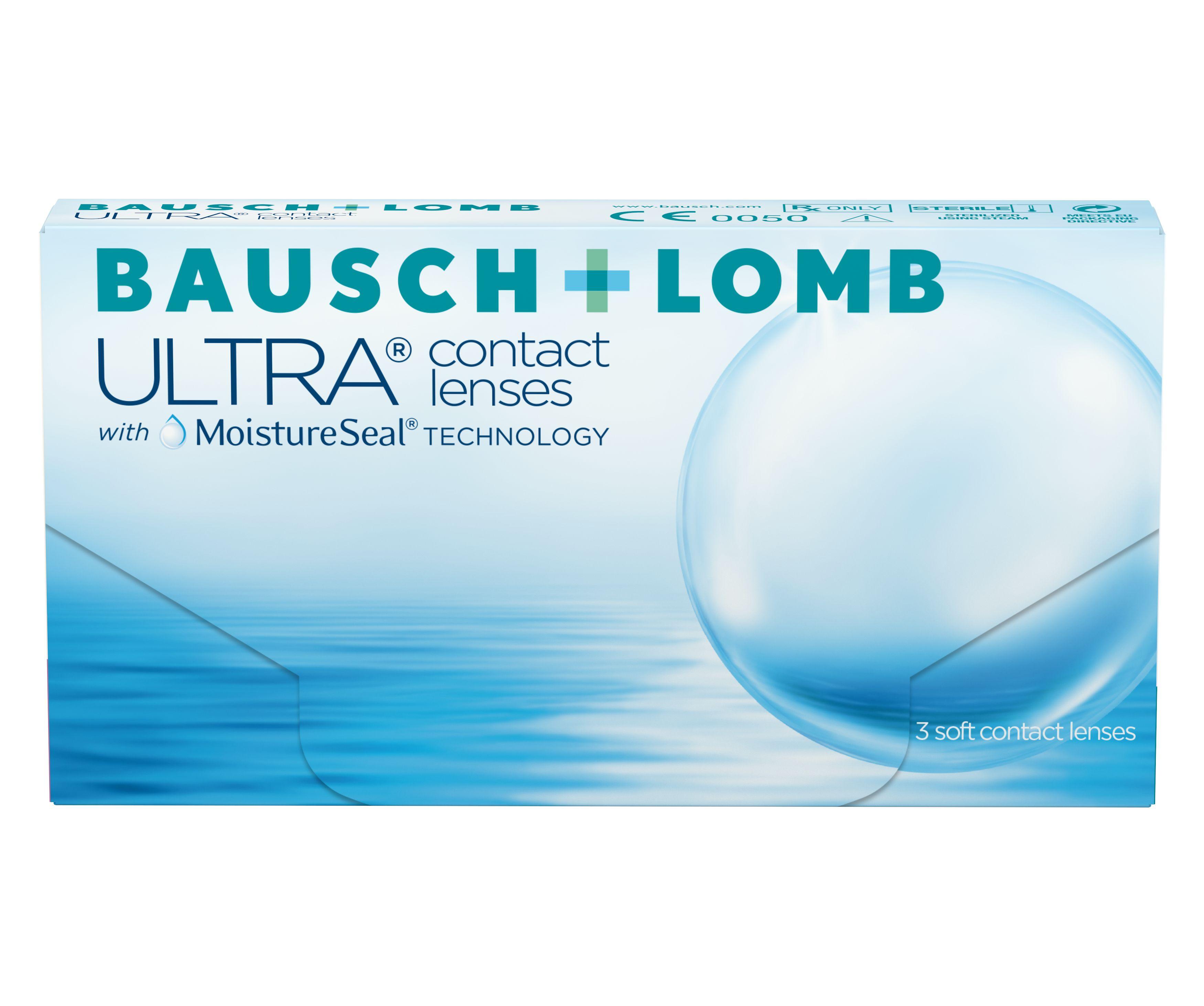 Bausch + Lomb Контактные линзы, 3 шт. , -3.75, 8.5, 1 месяц