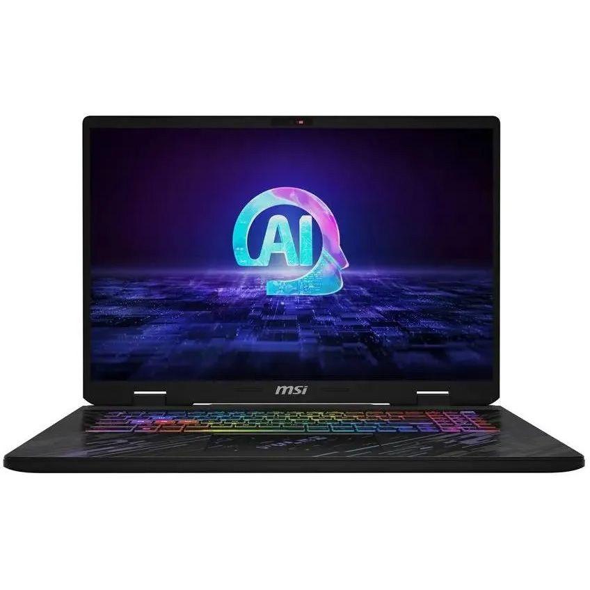 MSI Pulse 16 AI C1VGKG-018RU Игровой ноутбук 16", Intel Core Ultra 7 155H, RAM 16 ГБ, SSD 1024 ГБ, NVIDIA GeForce RTX 4070 для ноутбуков (8 Гб), Windows Home, (9S7-15P311-018), черный, Русская раскладка