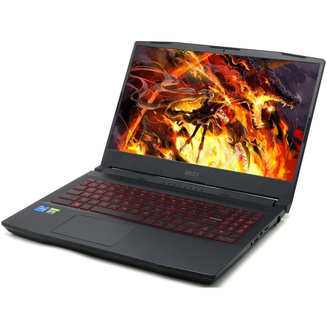 MSI Hatana GF66 Игровой ноутбук 15.6", Intel Core i5-11400H, RAM 32 ГБ, SSD 1000 ГБ, NVIDIA GeForce RTX 3050 для ноутбуков (4 Гб), Windows Pro, Английская раскладка