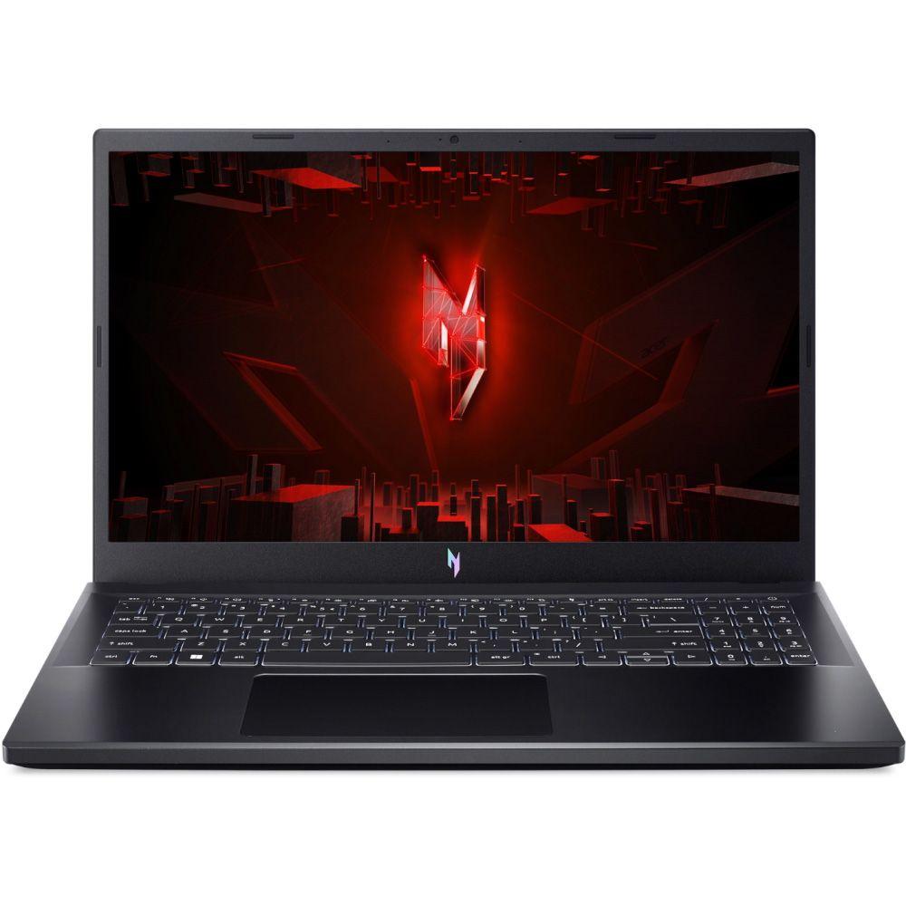 Acer Nitro V ANV15-51-590F Игровой ноутбук 15.6", Intel Core i5-13420H, RAM 16 ГБ, SSD 512 ГБ, NVIDIA GeForce RTX 4050 для ноутбуков (6 Гб), Без системы, (NH.QN8CD.00B), черный, Русская раскладка