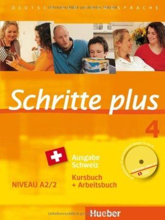 Schritte plus 4, Ausabe Schweiz, Kursbuch+Arbeitsbuch +CD zum Arbeitsbuch