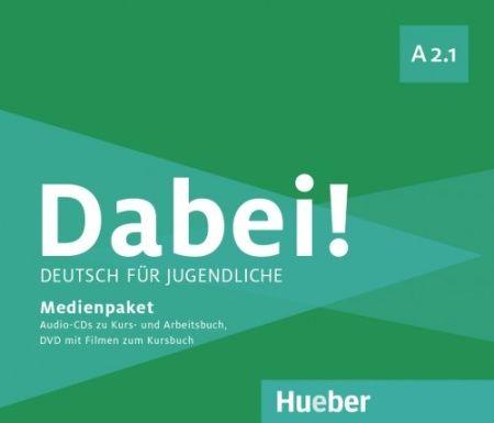 Dabei! A2.1 Medienpaket (2 Audio-CDs zum Kursbuch; 1 Audio-CD zum Arbeitsbuch; 1 DVD mit Filmen zum Kursbuch)