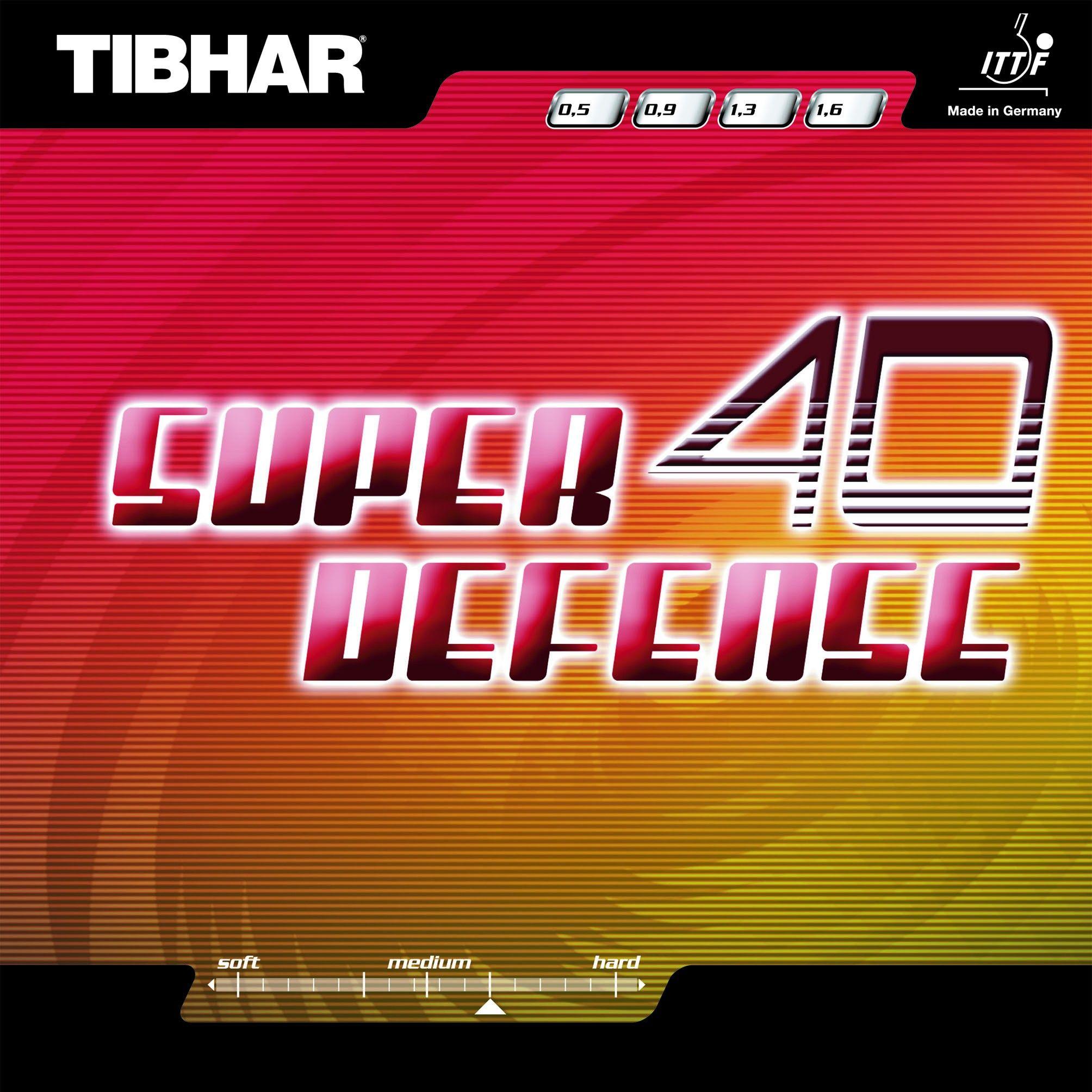 Накладка для ракетки Tibhar Super Defense 40 0.5 red