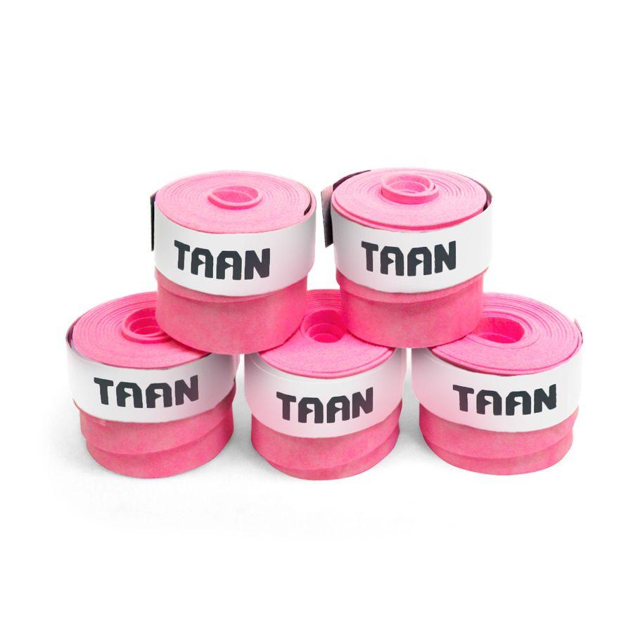 Taan | Обмотка для теннисных, бадминтонных ракеток Taan TW-800 5 штук Light Pink