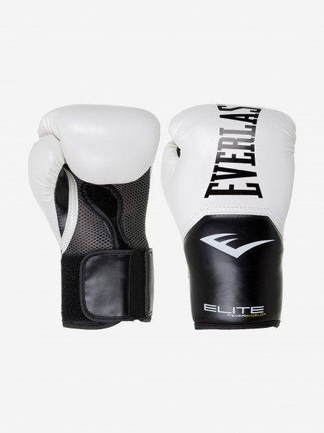 Перчатки боксерские Everlast Elite Pro style 8 oz белый