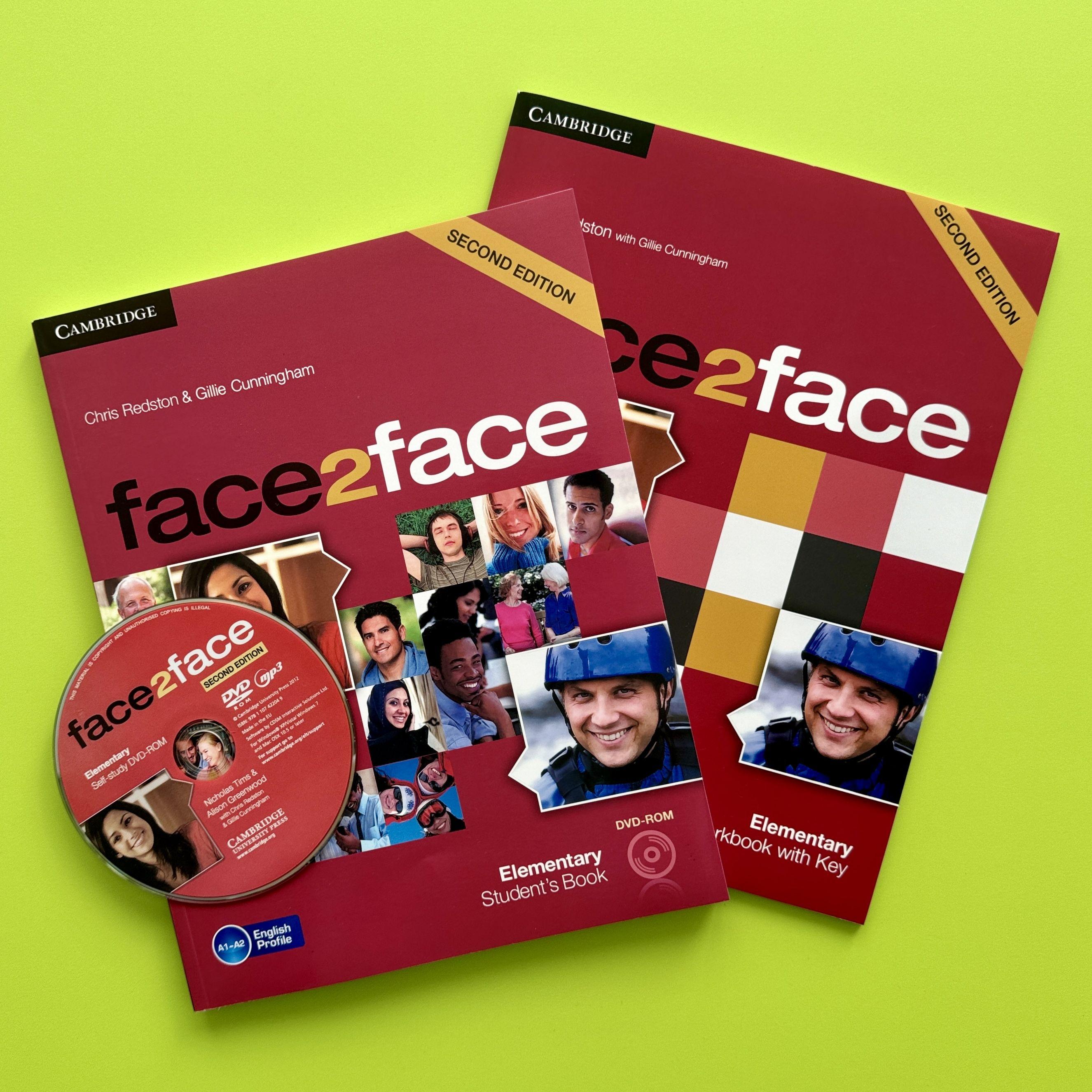 Face2face Elementary Комплект Students Book with DVD + Workbook (2nd Edition)