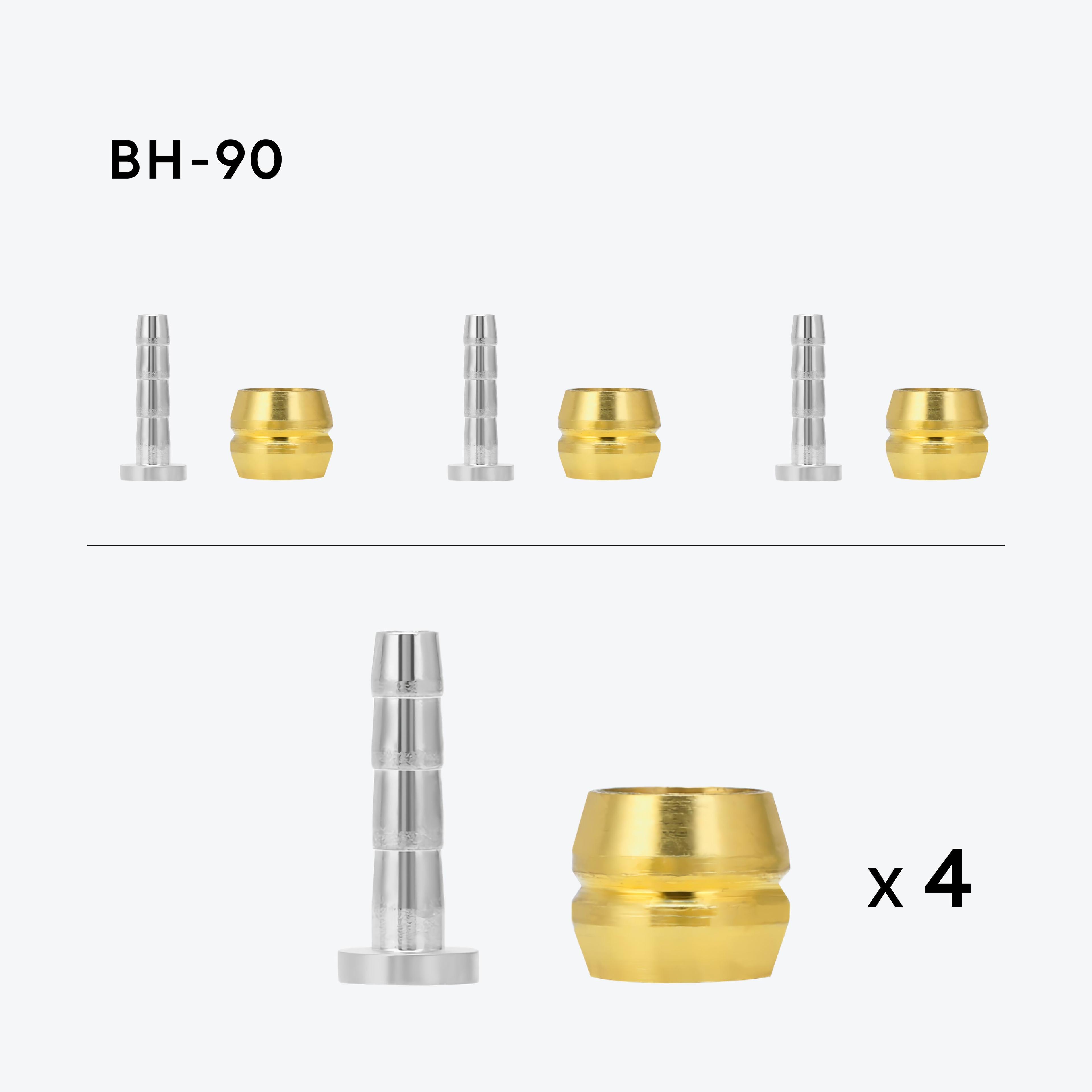 Оливка и штуцер BH-90 для гидравлических тормозов, 4 шт.