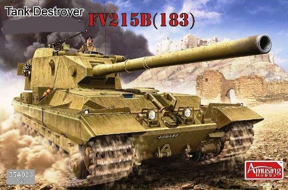 35A008 Amusing Hobby Танк FV215B Масштаб 1/35