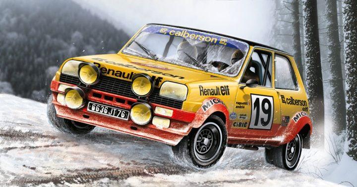 3652 Italeri Автомобиль Renault R5 ALPINE RALLY 1/24