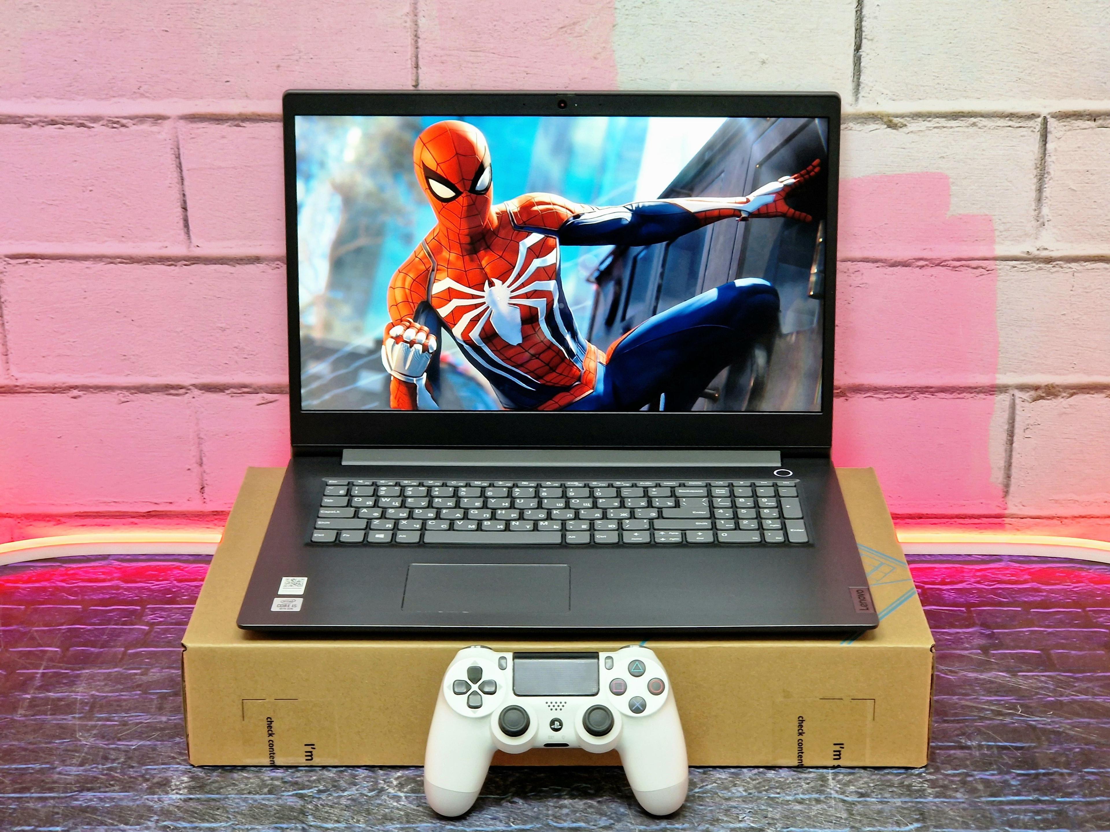 Lenovo V17-IIL 82GX002JRU Игровой ноутбук 17.3", Intel Core i5-1035G1, RAM 8 ГБ, SSD 1512 ГБ, Intel UHD Graphics, Windows Home, серый, Русская раскладка