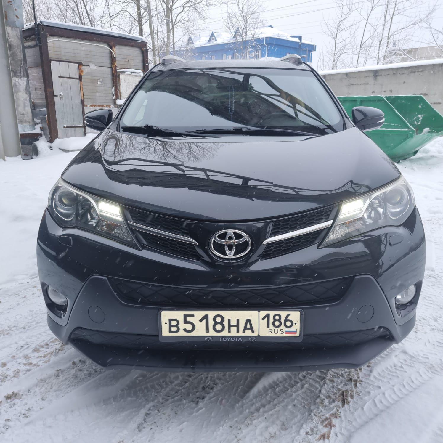 Утеплитель радиатора и бампера для Toyota RAV4 Тойта Раф4 (2012-2015) IV (XA40)