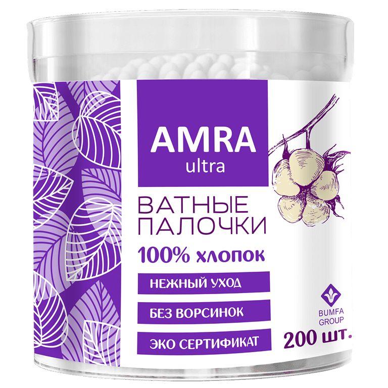 Amra | Amra Ватные палочки, 200 шт.