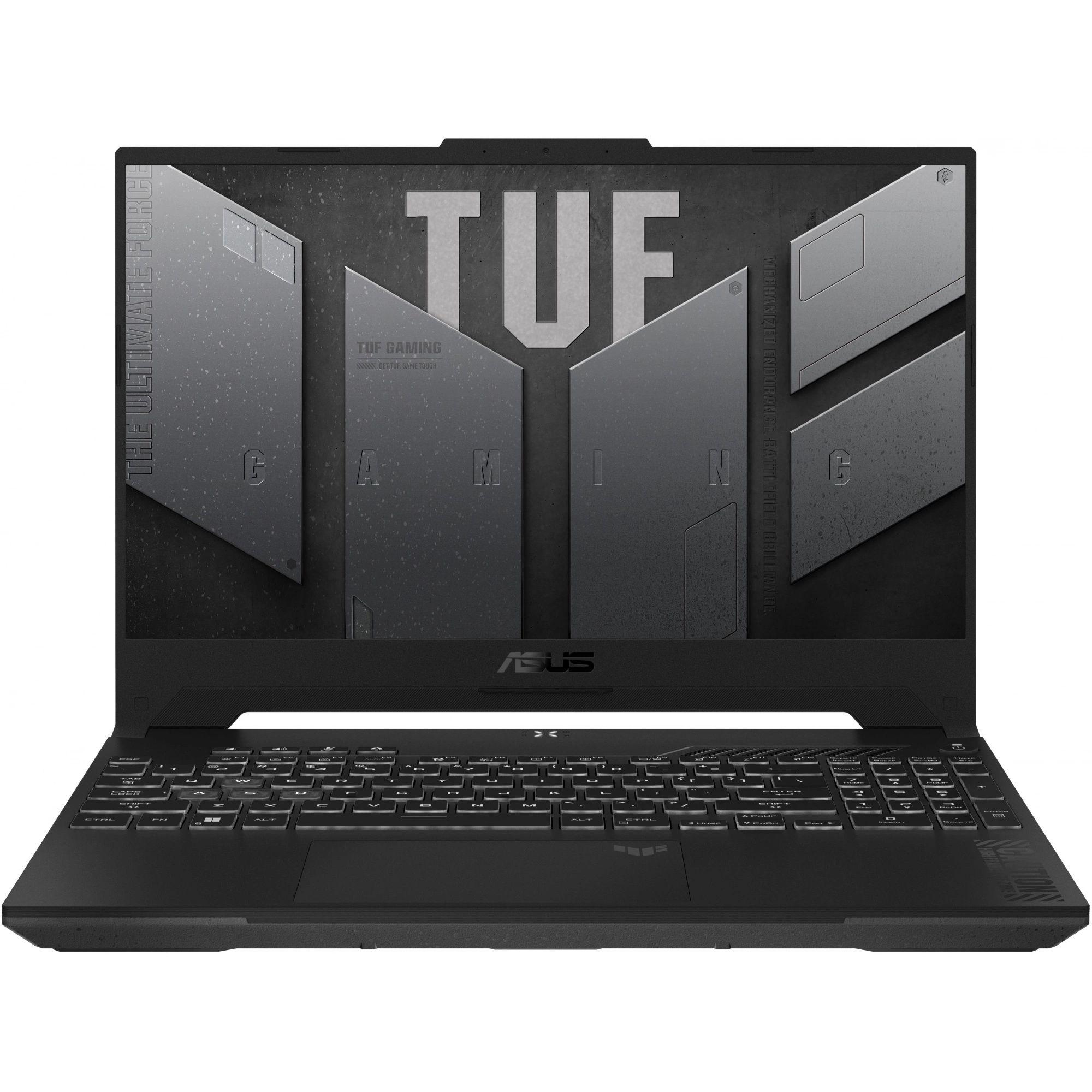 ASUS TUF Gaming FX507ZI4-LP041 Игровой ноутбук 15.6", Intel Core i7-12700H, RAM 32 ГБ, SSD 1024 ГБ, NVIDIA GeForce RTX 4070 для ноутбуков (8 Гб), Без системы, (90NR0FV7-M003H0), серый, Русская раскладка