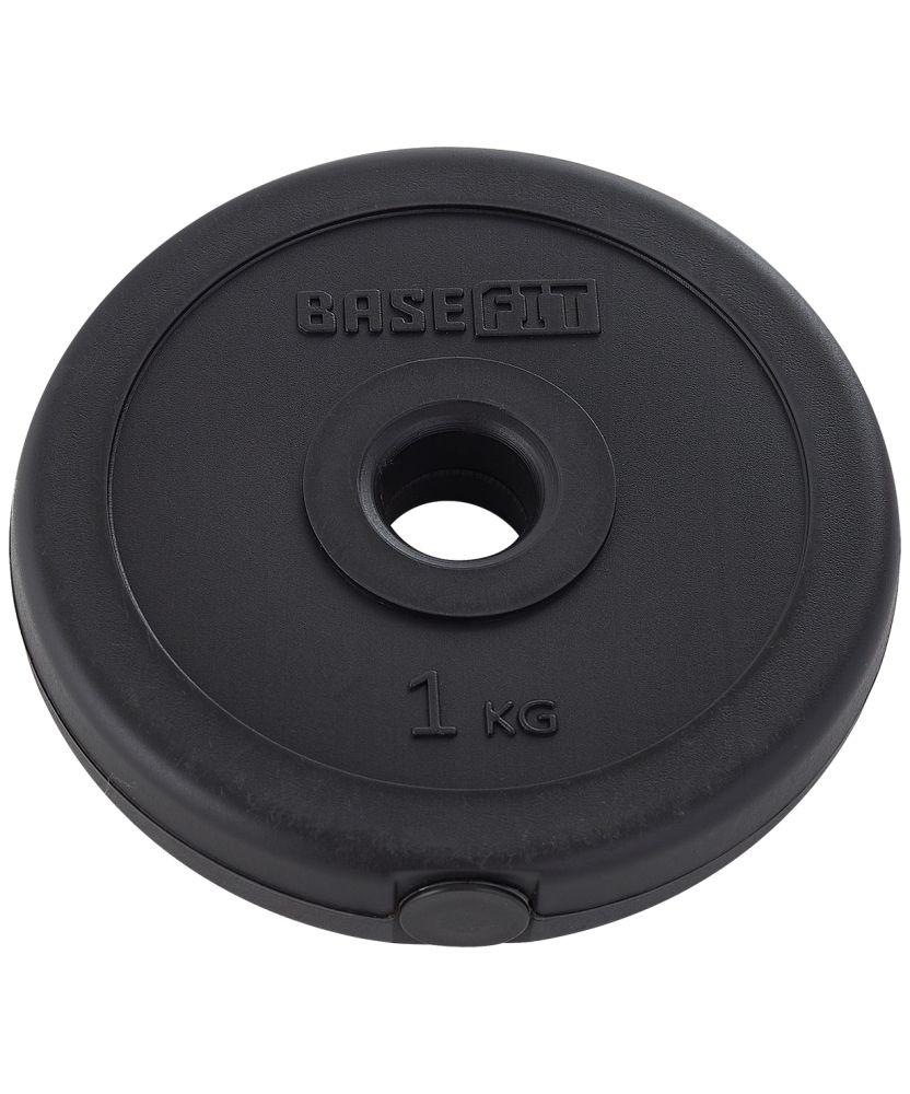 Basefit Диски для штанги, 1 кг, диаметр диска: 16 см