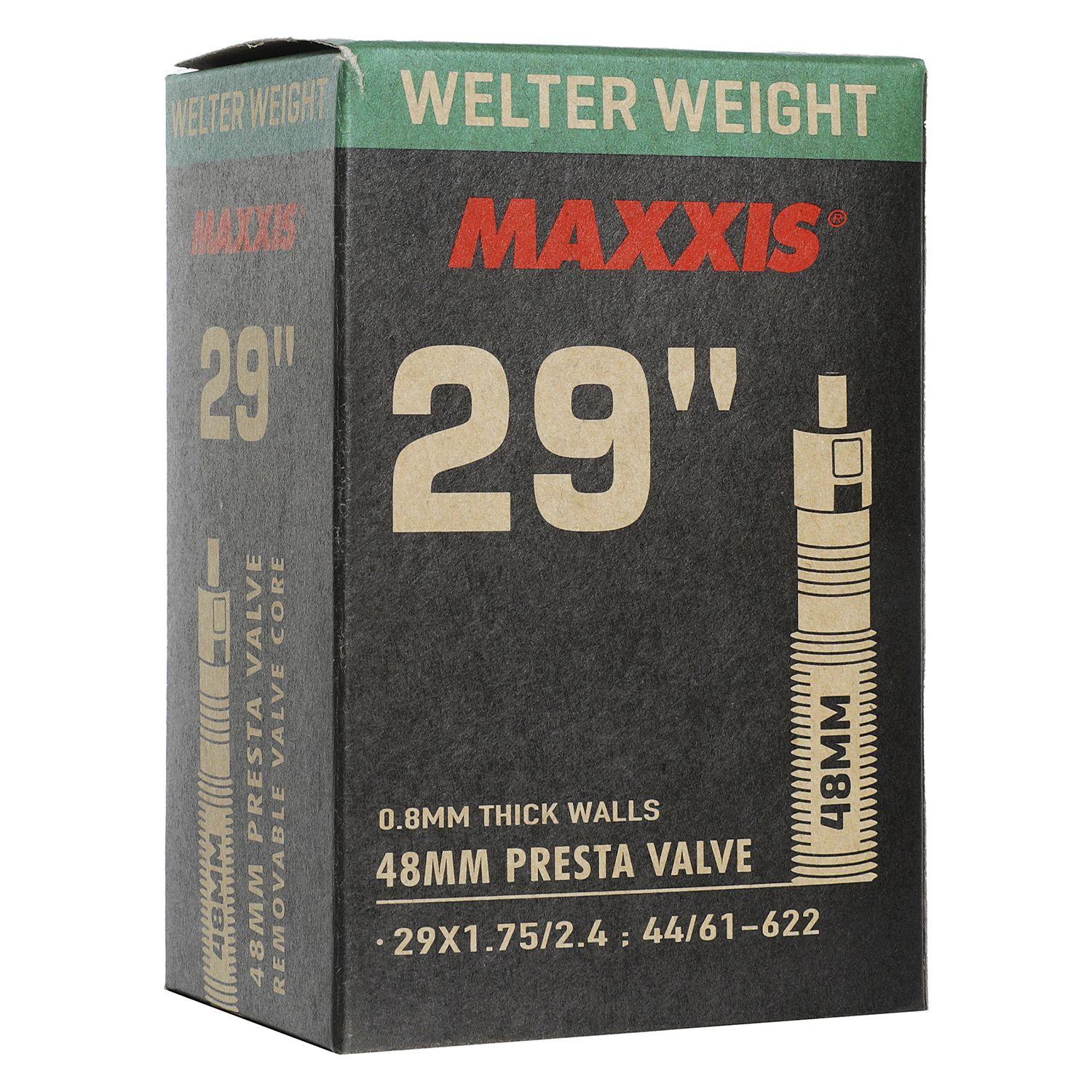 Велокамера Maxxis Welter Weight 29X1.75/2.4 Велониппель 48Мм (Б/Р)