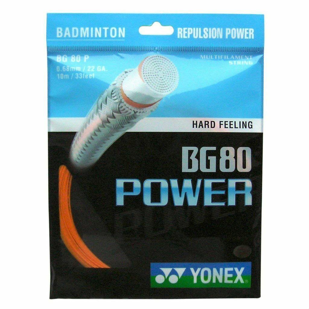 Струна для бадминтона Yonex 10m BG-80 Power, Orange