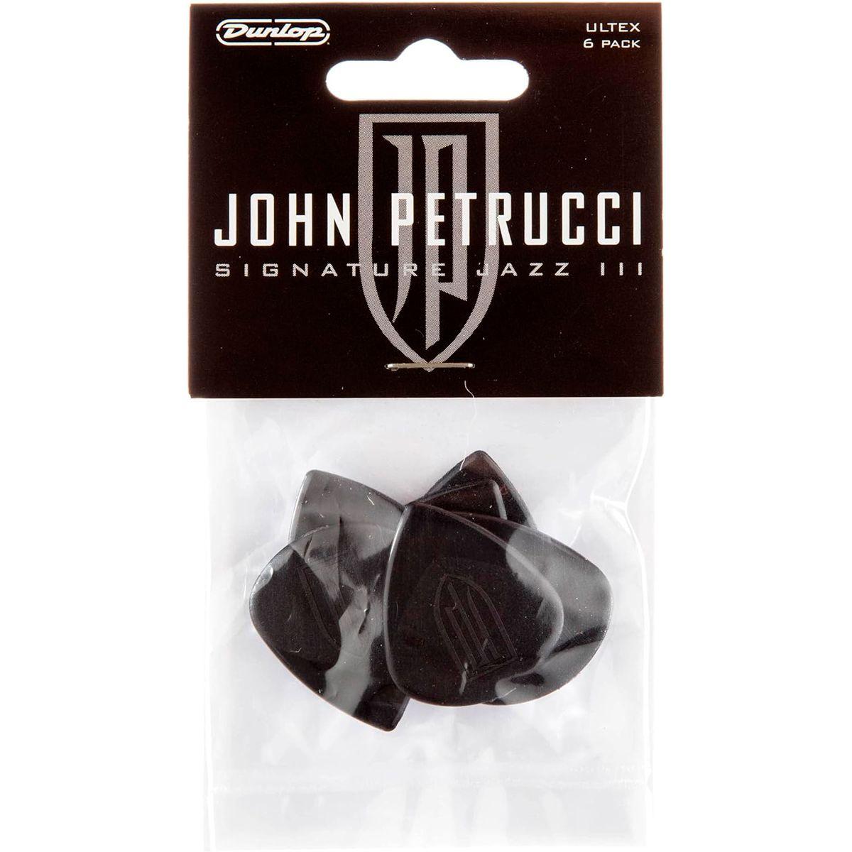 427PJP John Petrucci Jazz III Медиаторы 6шт, толщина 1,5мм, Dunlop