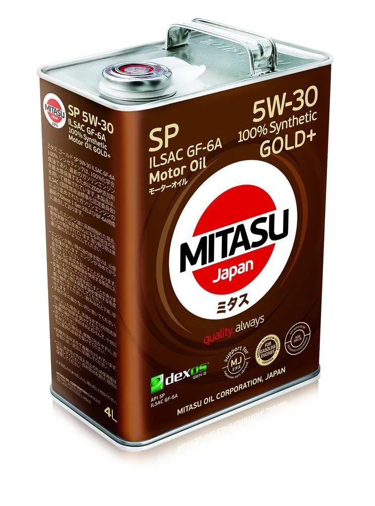 MITASU gold+ 5W-30 Масло моторное, Синтетическое, 4 л