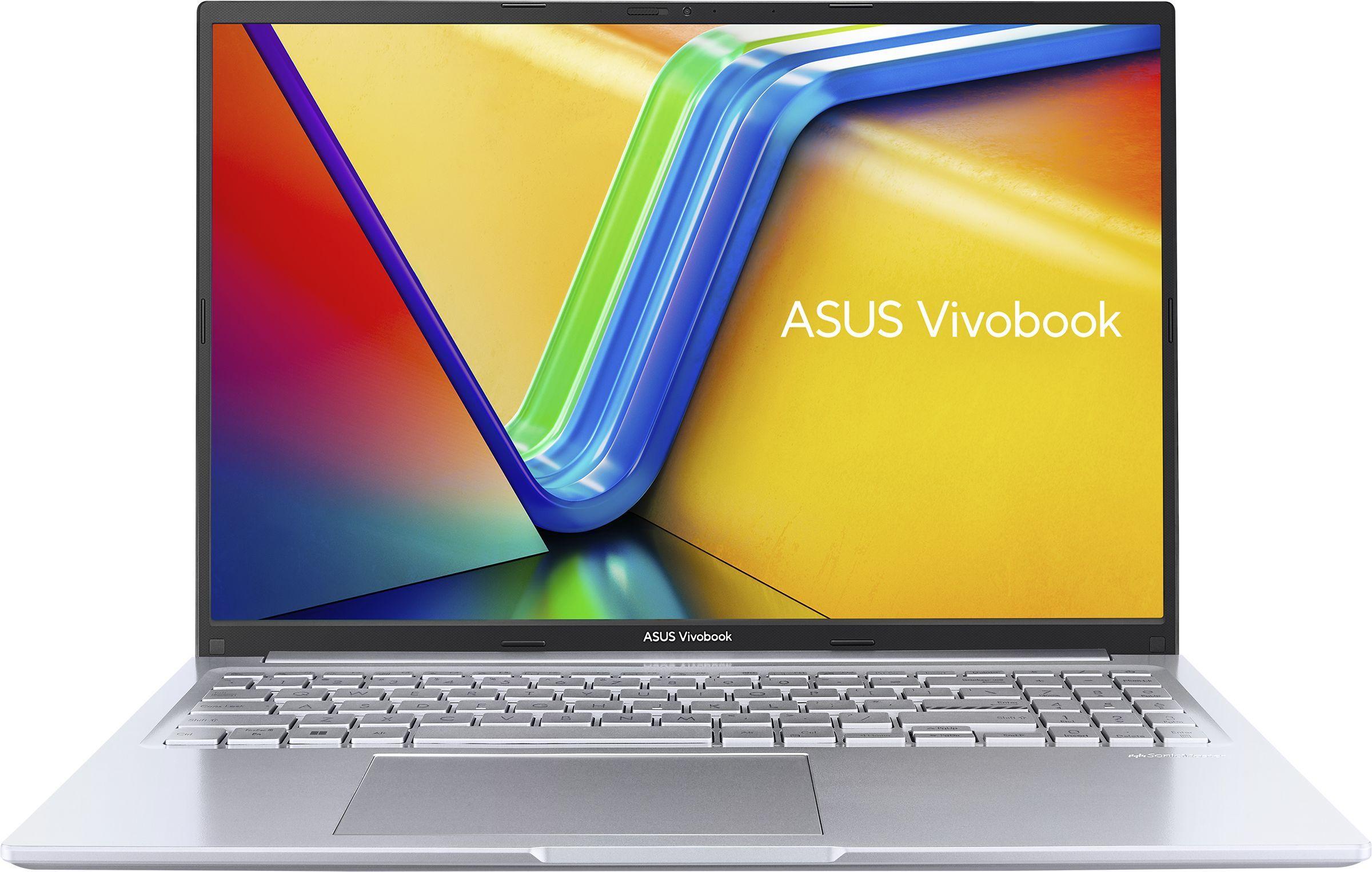 ASUS VivoBook X1605VA-MB934 Ноутбук 16", Intel Core i7-13700H, RAM 32 ГБ, SSD 1024 ГБ, Intel Iris Xe Graphics, Без системы, (90NB10N2-M015A0), серебристый, Русская раскладка