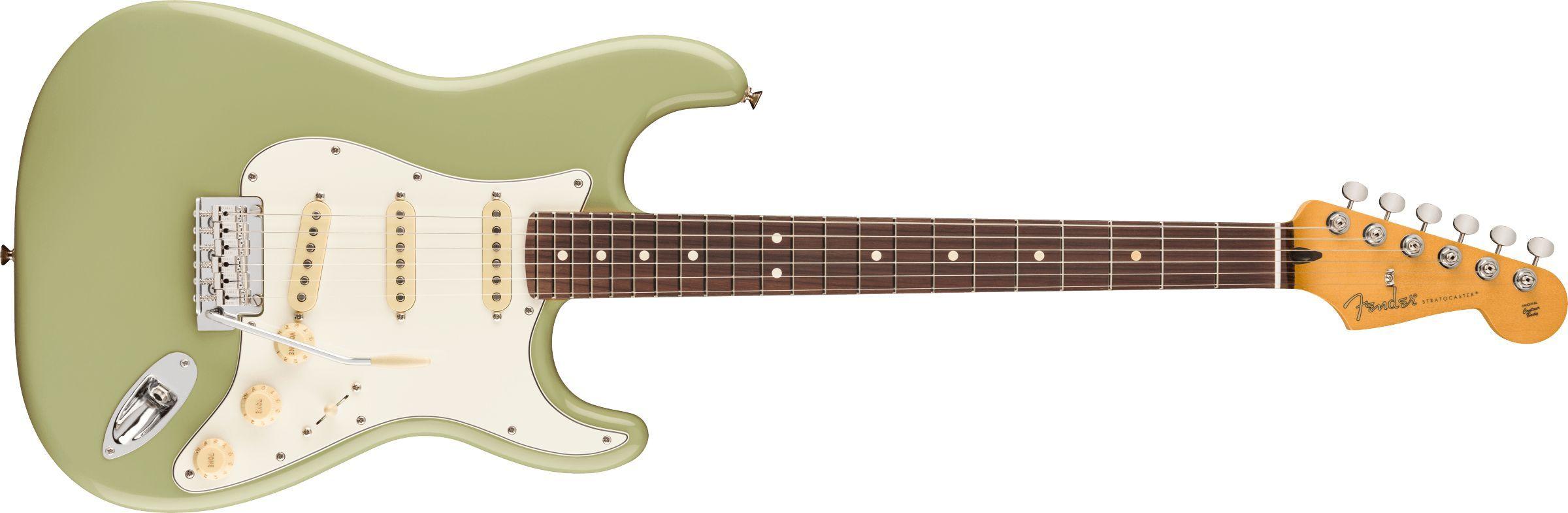 Fender Электрогитара Player II Stratocaster, Rosewood Fingerboard, Birch Green 6-струнная, корпус Ольха 4/4