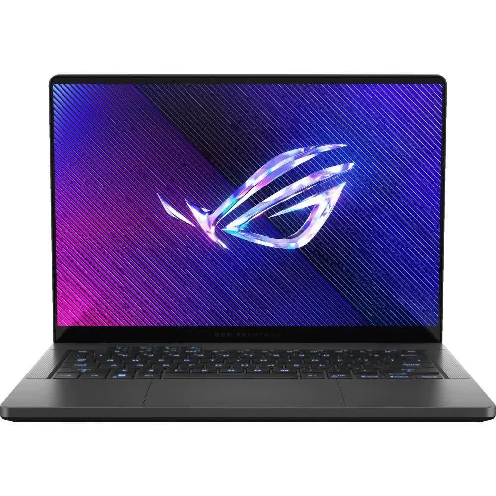 ASUS ROG Zephyrus G14 GA403UV-QS186 Игровой ноутбук 14", AMD Ryzen 7 8845HS, RAM 16 ГБ, SSD 1024 ГБ, NVIDIA GeForce RTX 4060 для ноутбуков (8 Гб), Без системы, (90NR0I01-M00A00), серый, Русская раскладка