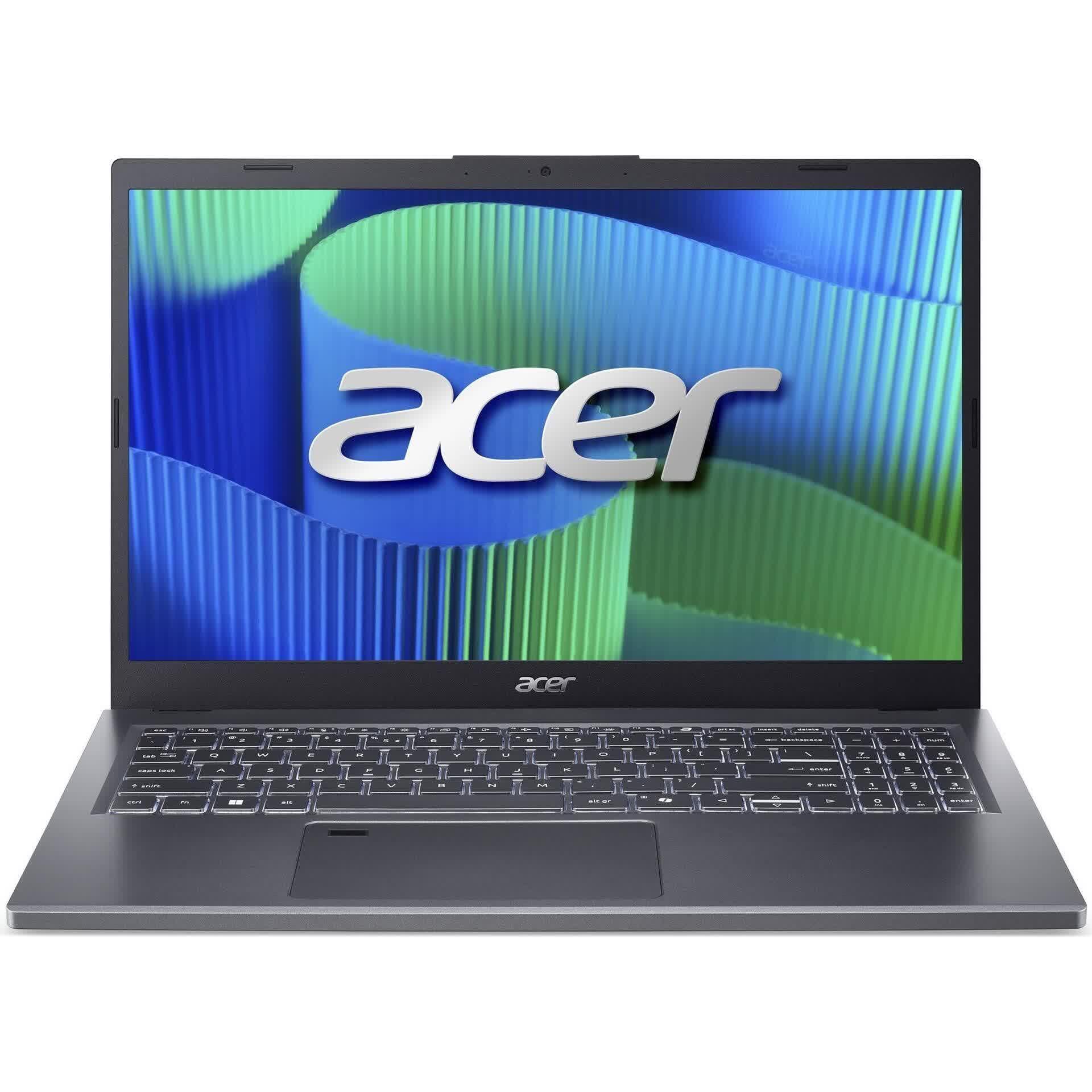 Acer Extensa 15 EX215-56-55CA Ноутбук 15.6", Intel Core 5 120U, RAM 16 ГБ, SSD 512 ГБ, Intel Graphics, Без системы, (NX.EHWCD.004), серый, Русская раскладка