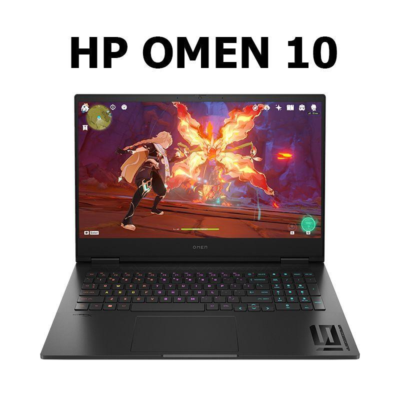 HP OMEN 10 i9-14900HX RTX4060 Игровой ноутбук 16.1", Intel Core i9-14900HX, RAM 32 ГБ, SSD 1024 ГБ, NVIDIA GeForce RTX 4060 для ноутбуков (8 Гб), Windows Home, черный матовый, Английская раскладка