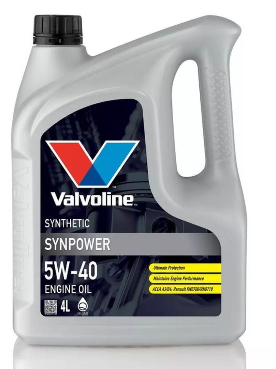 Valvoline SYNPOWER SAE 5W-40 Масло моторное, Синтетическое, 4 л