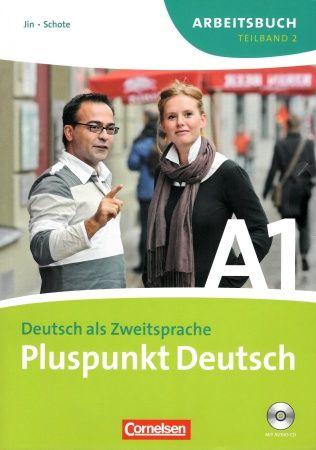 Pluspunkt Deutsch A1.2 Arbeitsbuch mit Audio CD mit Loesungen.