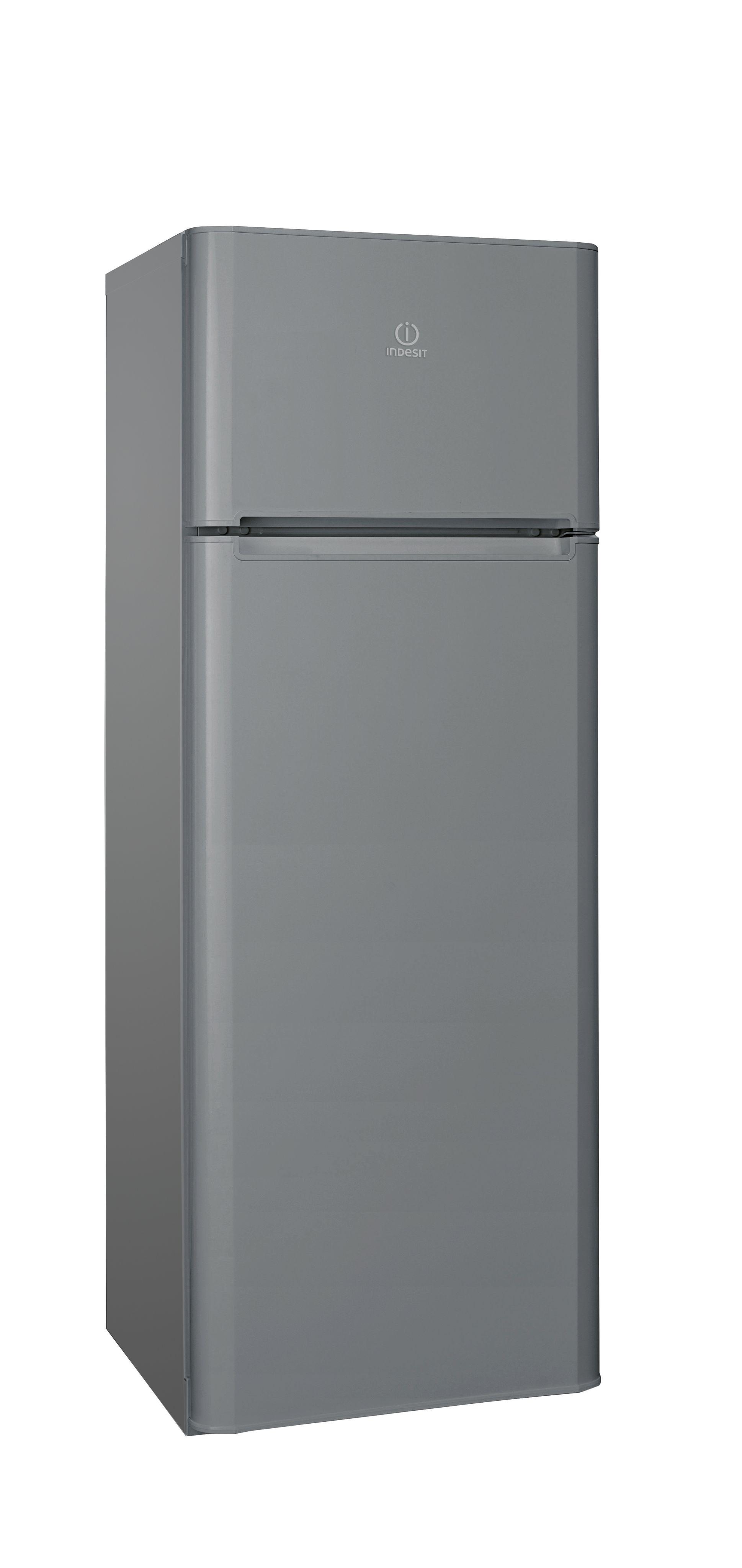 Двухкамерный холодильник Indesit TIA 14 G, серебристый