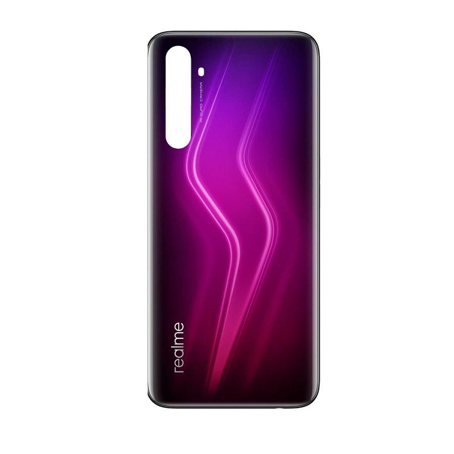 Задняя крышка для Realme 6 Pro RMX2061, RMX2063 Красно-фиолетовый