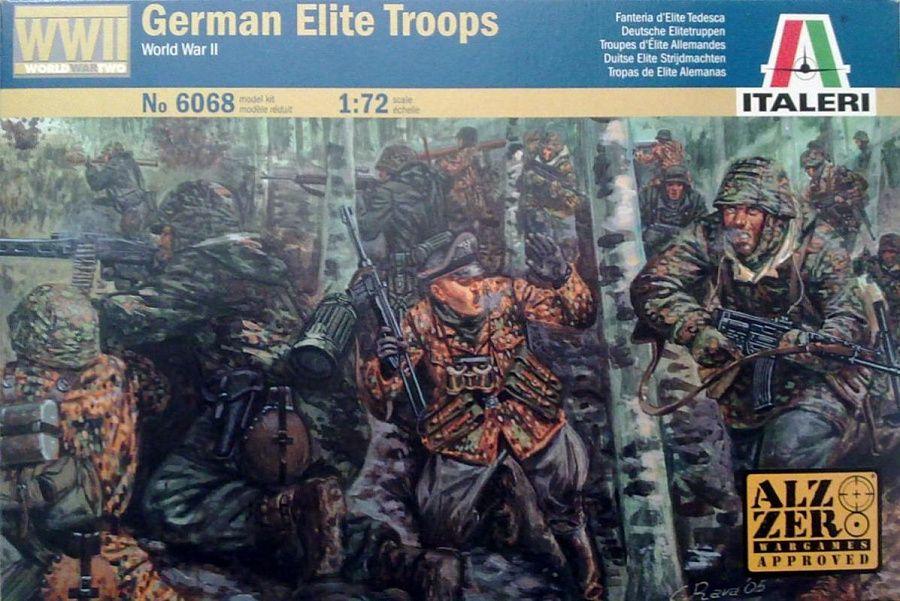 6068 Солдатики German Elite Troops - 1/72