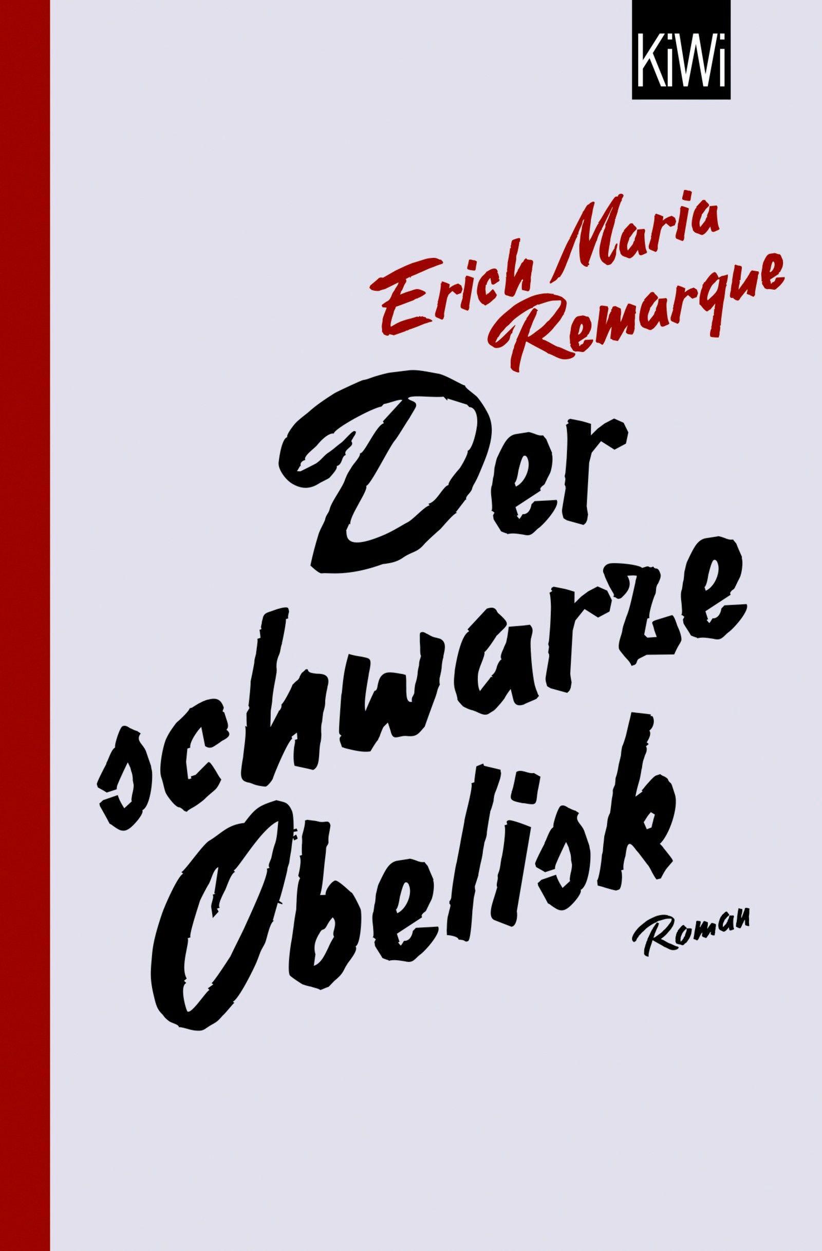 Der schwarze Obelisk / Книга на Немецком | Remarque Erich Maria