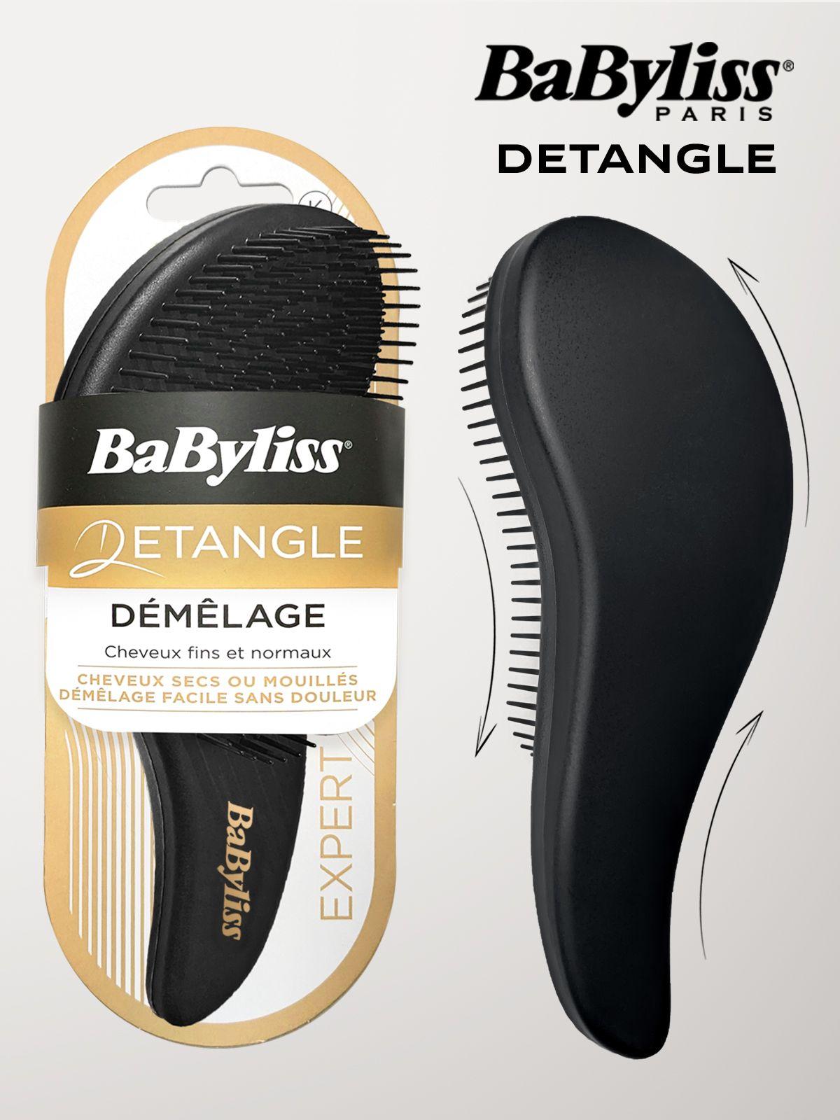 Расческа для волос маленькая массажная, Babyliss, tangle