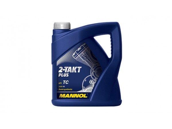 MANNOL 2 takt plus Масло моторное, Полусинтетическое, 4 л