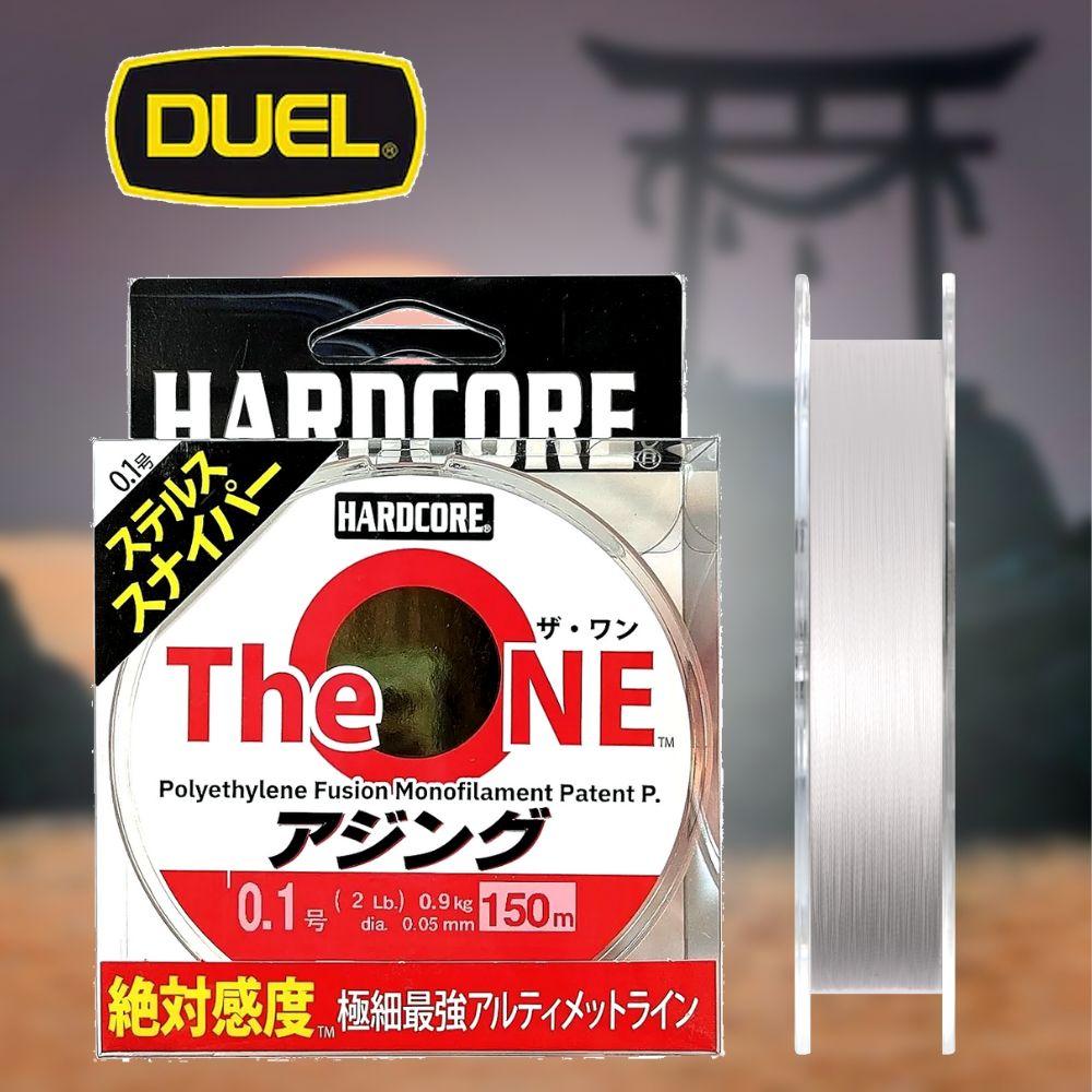 DUEL | Шнур плетёный для рыбалки Duel Hardcore The ONE #0.1 (белый) 150 метров / Для окуня и мормышинга / для спиннинга