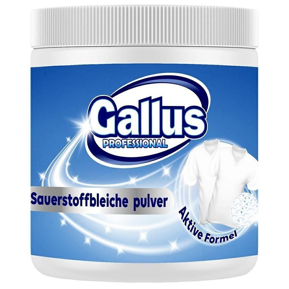 Gallus | Пятновыводитель-отбеливатель для белых тканей GALLUS White, 600 г