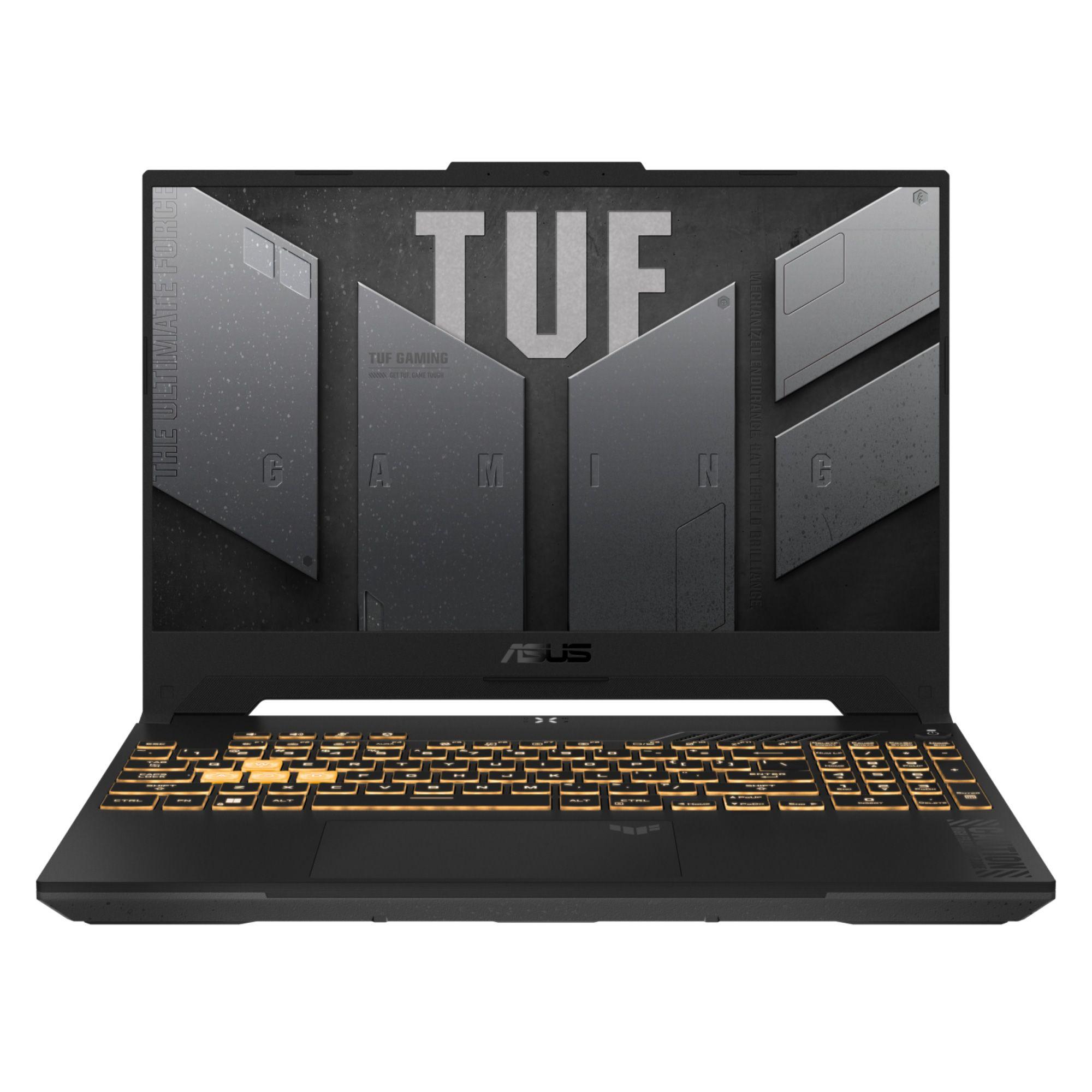 ASUS TUF F15 FX507VI-LP098 Игровой ноутбук 15.6", Intel Core i7-13620H, RAM 16 ГБ, SSD 512 ГБ, NVIDIA GeForce RTX 4070 для ноутбуков (8 Гб), Без системы, (90NR0FH7-M005X0), серый, Русская раскладка