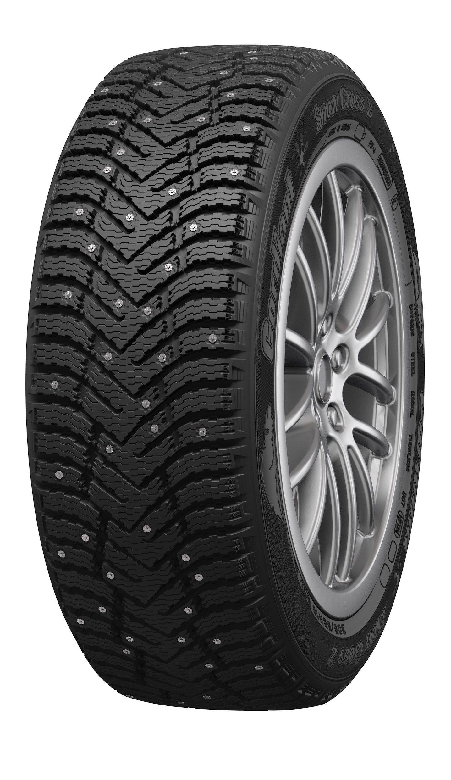 Cordiant SNOW-CROSS 2 Шины  зимние 185/65  R15 92T Шипованные