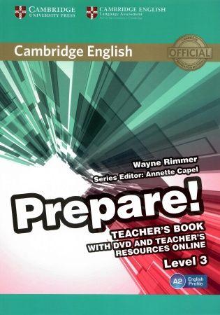 Prepare! 3 Teacher's Book with DVD and Teacher's Resources Online