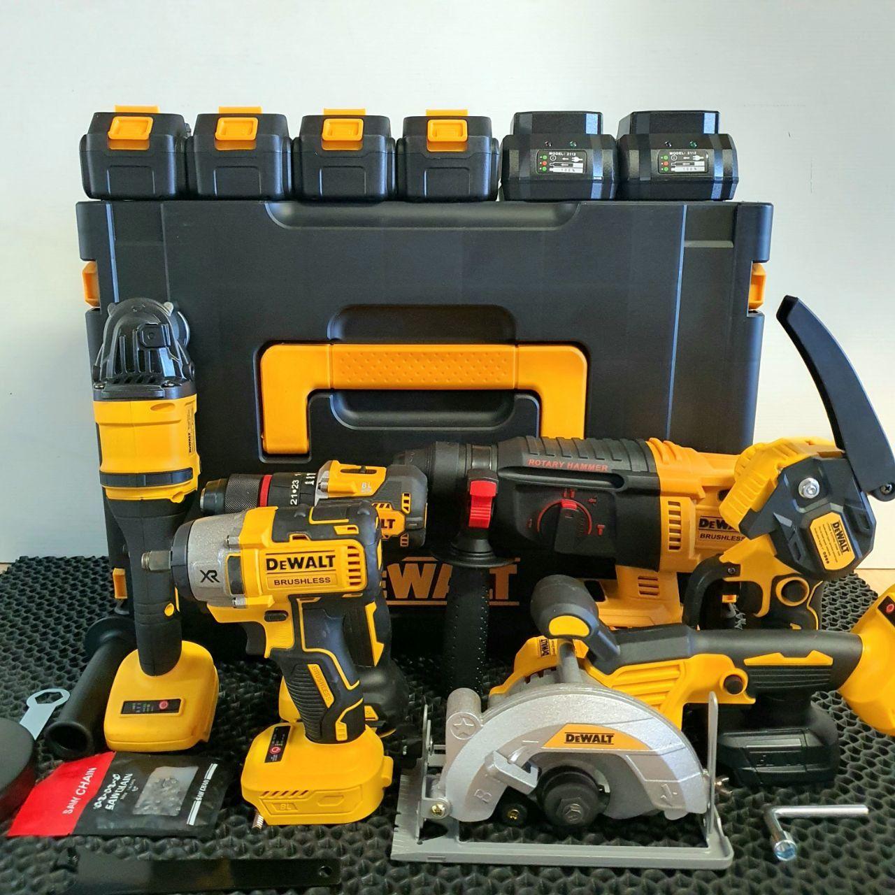 Набор аккумуляторного инструмента DeWalt 6в1