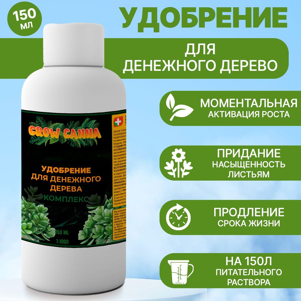 GROW CANNA | Комплексное удобрение для денежного дерева 150 мл