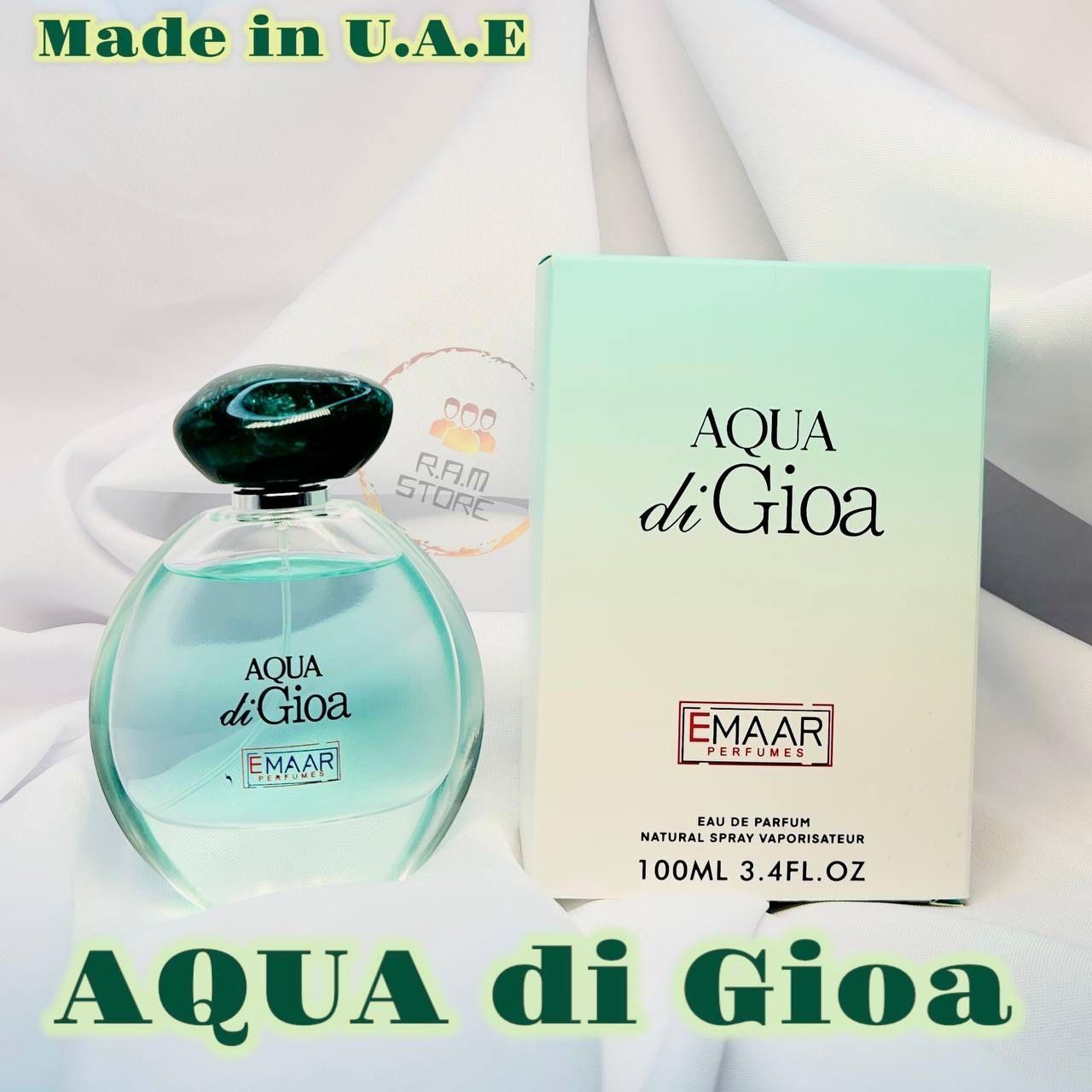 EMAAR PERFUMES Духи AQUA di Gioa, Аква ди джио женские, acqua di gioia 100 мл