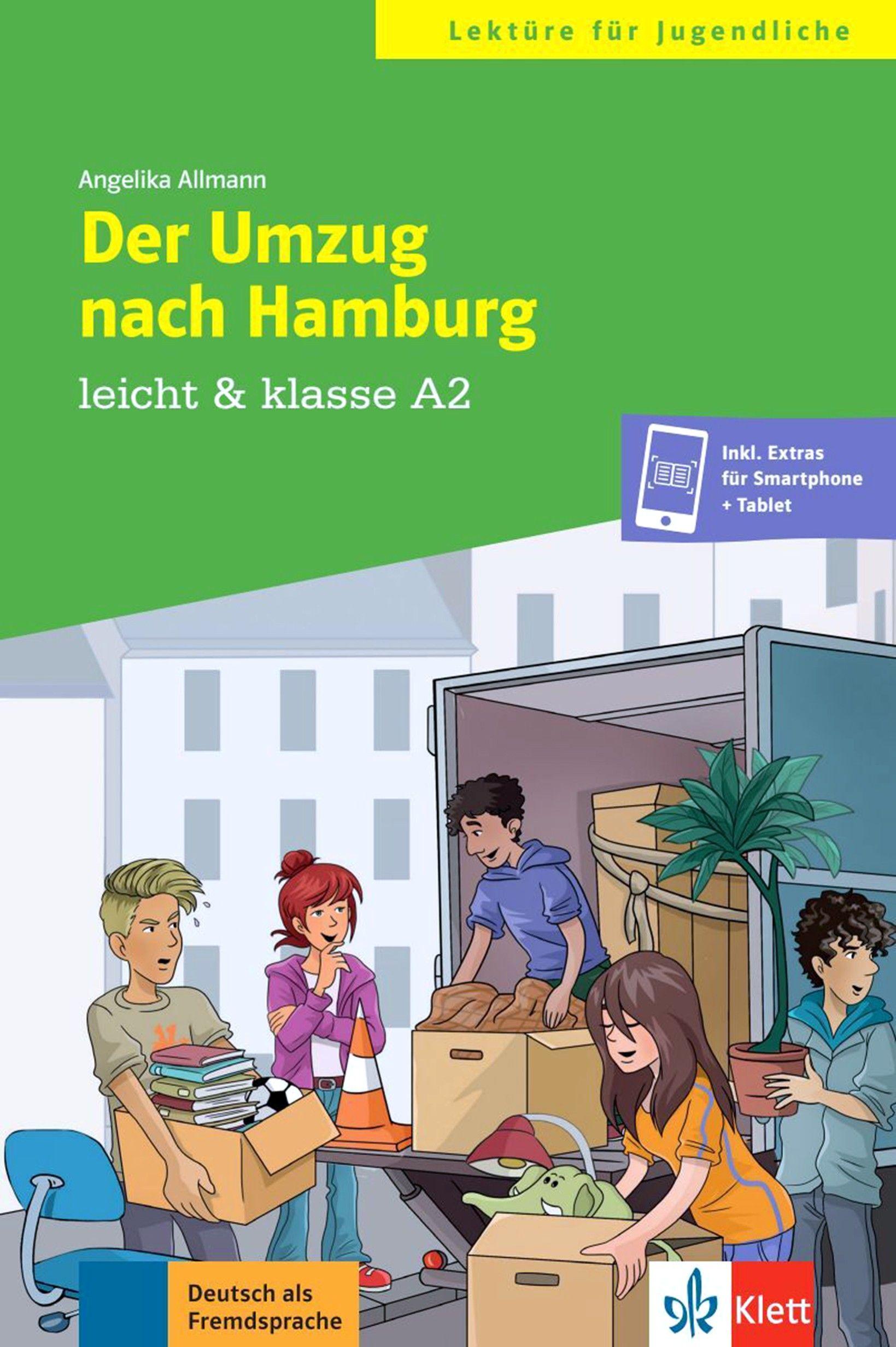 Der Umzug nach Hamburg. A2 / Книга на Немецком