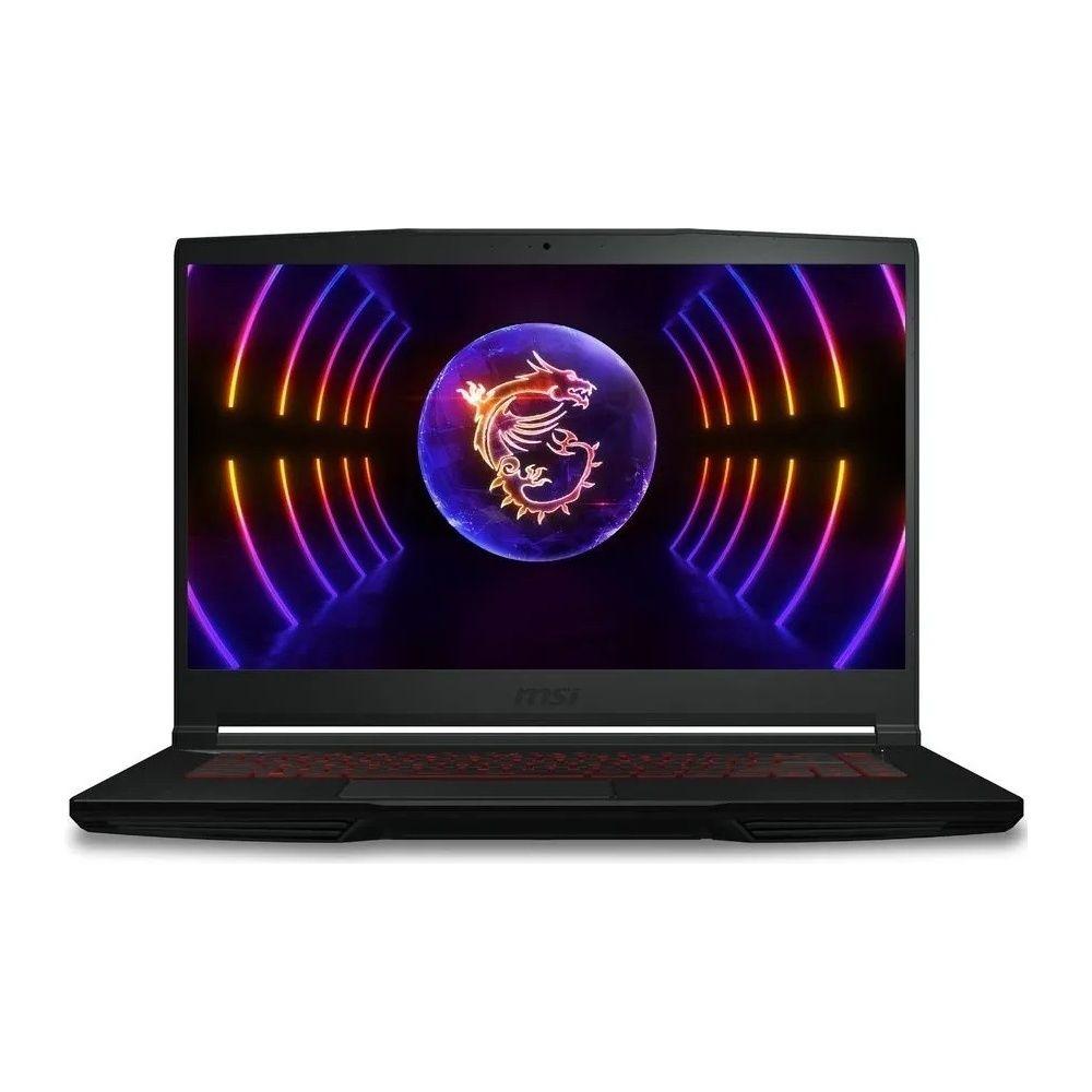 MSI GF63 12VF-2619XRU Игровой ноутбук 15.6", Intel Core i7-12650H, RAM 16 ГБ, SSD 1024 ГБ, NVIDIA GeForce RTX 4060 (8 Гб), Без системы, (9S7-16R821-2619), черный, Русская раскладка