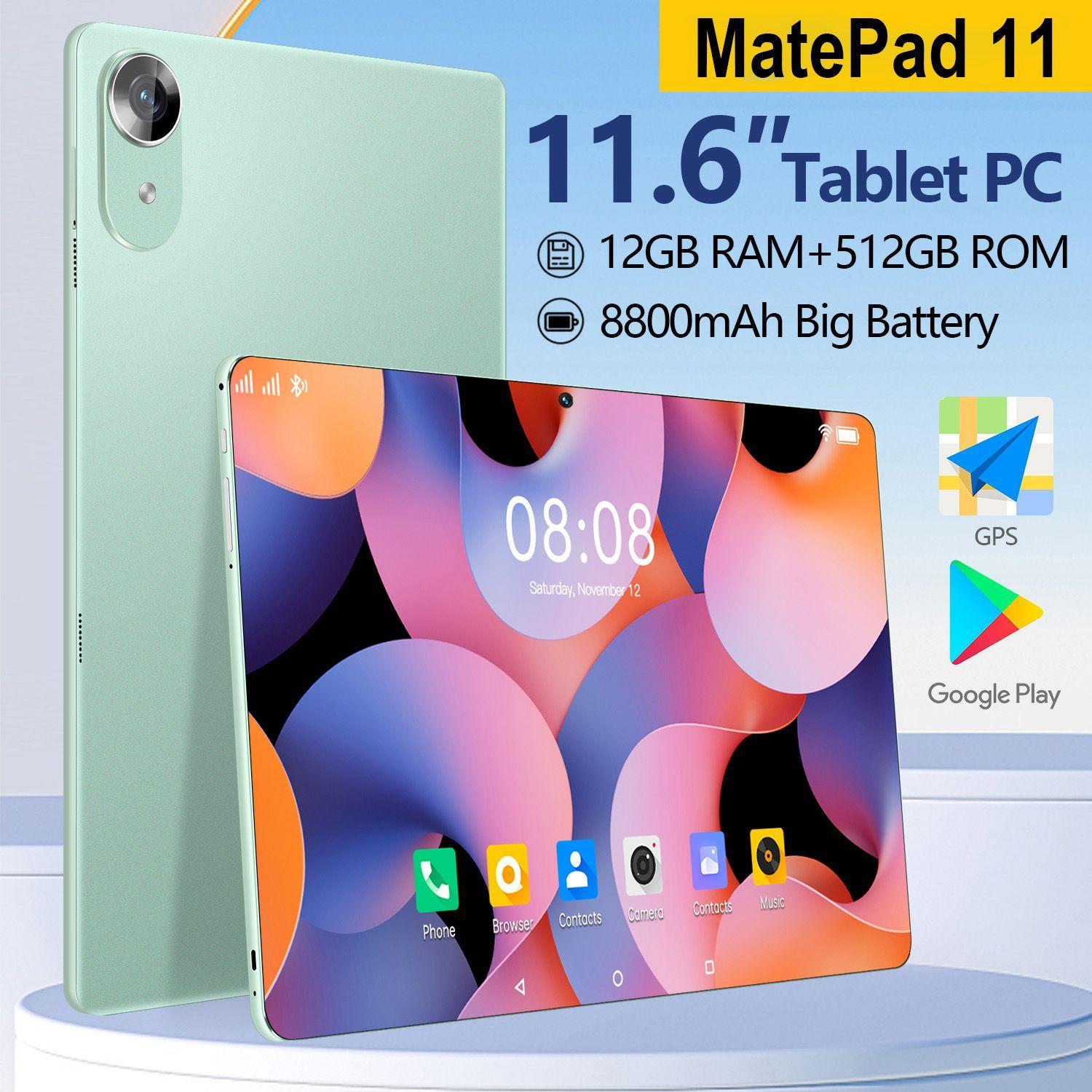 Планшет Игровой планшет с клавиатурой MatePad 11 12+512gb,5G/WIFI, 11.6" 12 ГБ/512 ГБ, зеленый